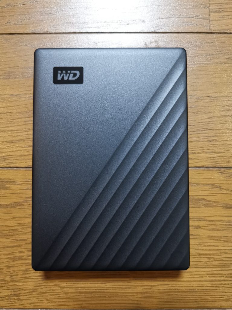 パスワードで保護できるHDD WD My PassPort を買いました